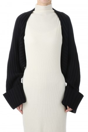 Volume Knit Sleeve -BLACK(12220512)