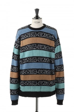 INVERTED WANTO BRUSHED SWEATER/BLACK