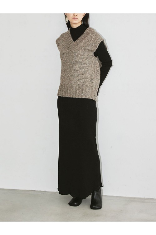 TODAYFUL Mottle Yarn Knit Vest ベスト | endageism.com