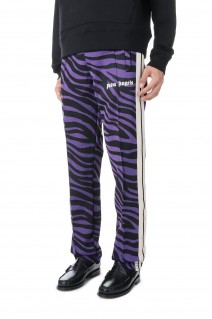 JQRD ZEBRA CLASSIC TRACK PANTS/PURPLE&WHITE(PMCF22-309)