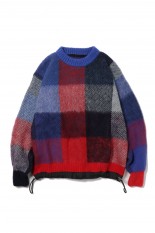 Plaid Knit Pullover(22-02858M)