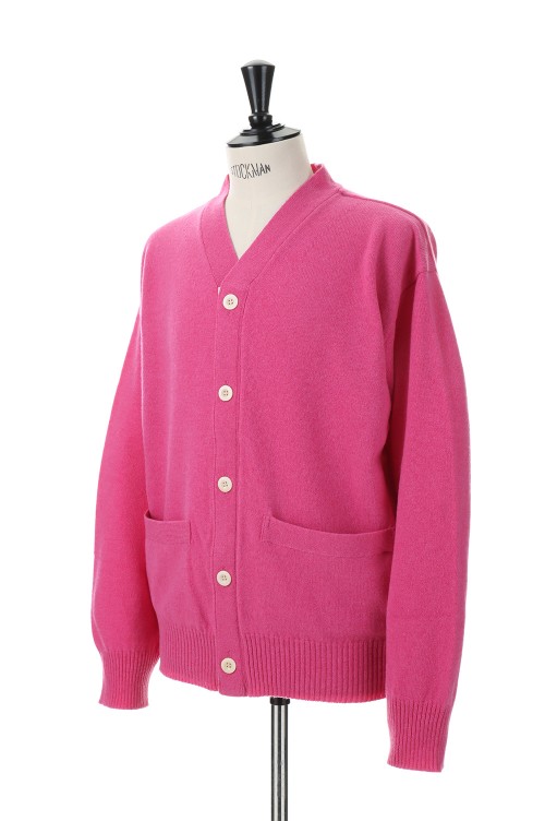 MADSAKI / Knit Cardigan(22-0442S)-PINK 776- | セレクトショップ