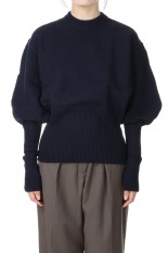 7G BALLOON SLEEVE PULLOVER -NAVY(22WKN-#506L)
