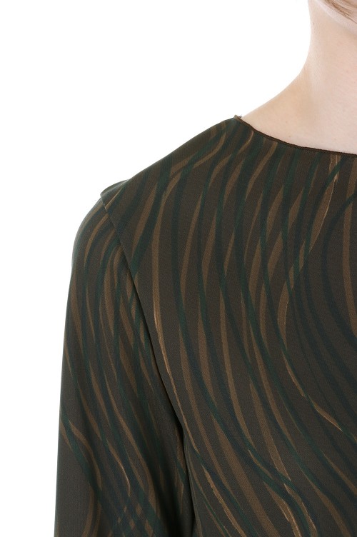 The motion feel L/S tops-BROWN(460FAL80-0170) | セレクトショップ