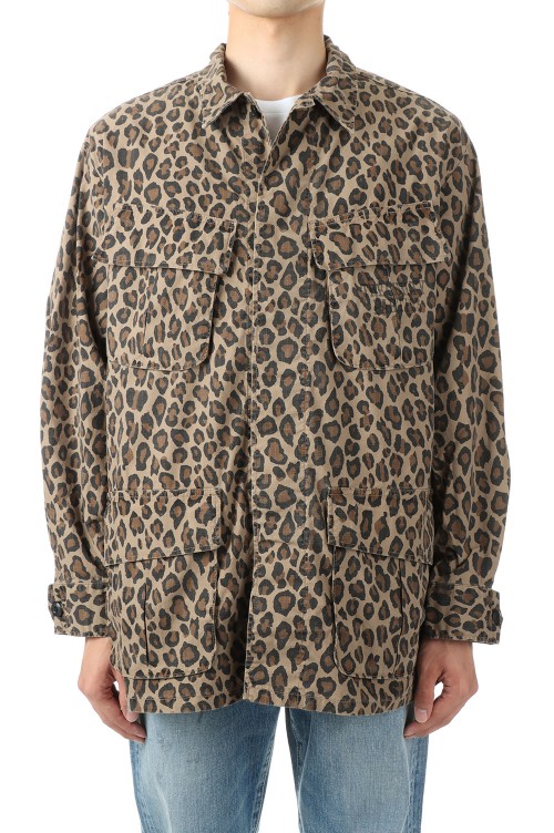 Wacko Maria leopard fatigue jacket - ミリタリージャケット