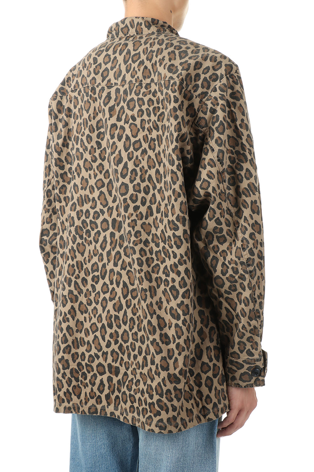 LEOPARD FATIGUE JACKET / BEIGE (22FWE-WMO-ML03) | セレクトショップ