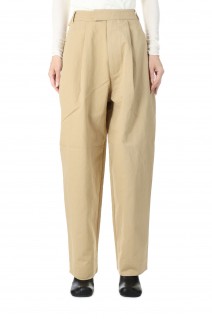 Cottontwill Cocoon Pants -BEIGE (12220705)