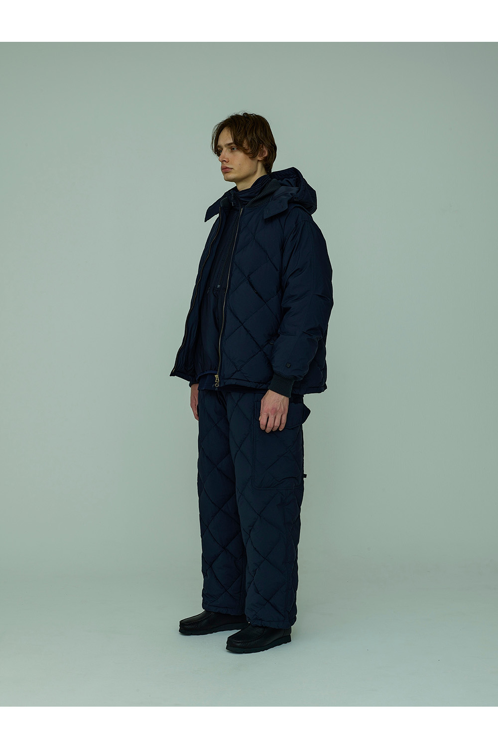 TECH 4WAY QUILT DOWN JACKET - D.NAVY (BW-26022W) | セレクト