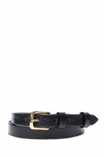 STIRRUP Leather Belt 2.0cm / BLACK