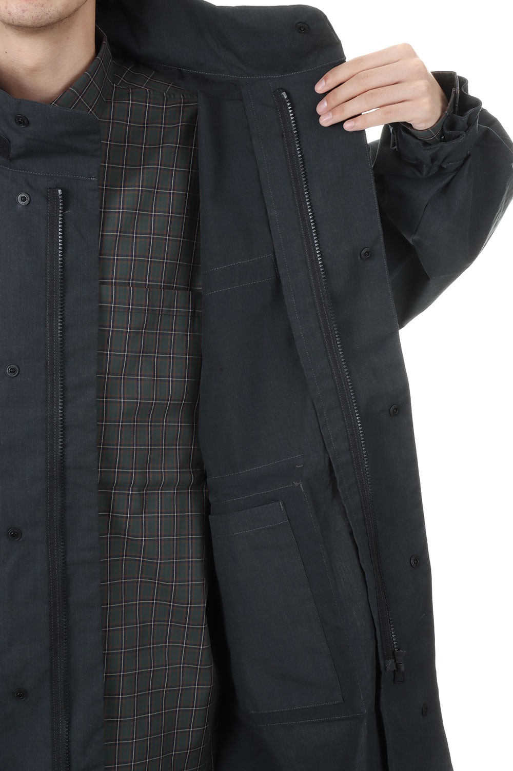 F/CE × GRAMICCI LAYERED OUTERWEAR - CHARCOAL (GUJ2-F3005