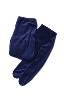 Velor Tights -Purple (I22AW-CUT3)