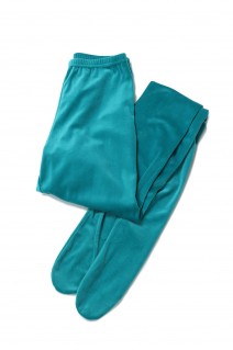 Velor Tights -Turquoise (I22AW-CUT3)