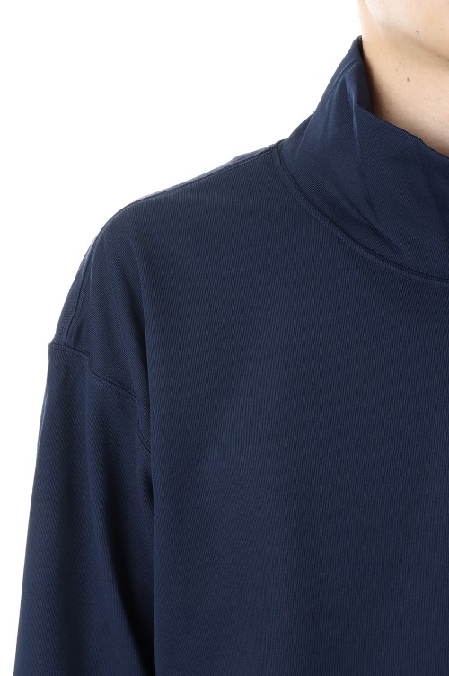 TECH HIGH NECK TEE - D.NAVY (BE-35022W) | セレクトショップ