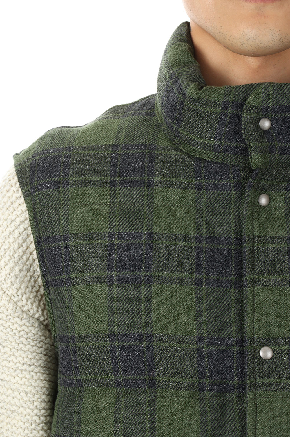 WALKER DOWN VEST CHECK(0122205013003) | セレクトショップ