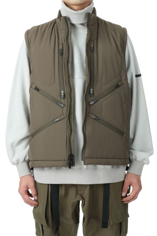 V91-WS / Windstopper® PrimaLoft® Modular Liner Vest-RAF GREEN