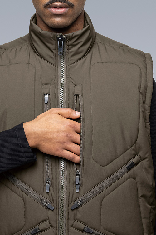 V91-WS / Windstopper® PrimaLoft® Modular Liner Vest-RAF GREEN