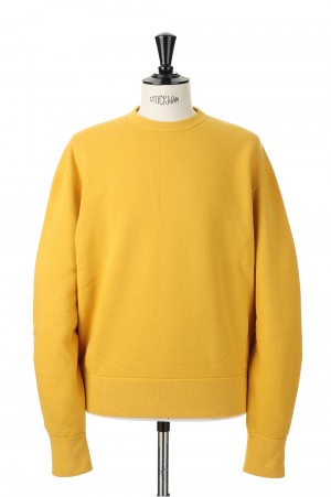 SHEEP FLEECE CREW(22AW-SW-01)-A - YELLOW- | セレクトショップ