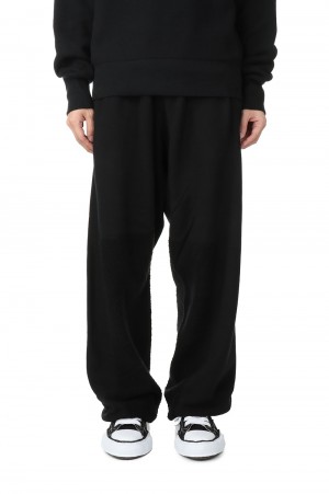 SHEEP FLEECE PT(22AW-SWPT-03)-C - BLACK-