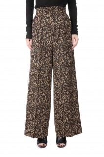 Granite High waist pants/BROWN mix(E22AW/P-02/02)