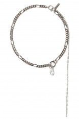 Vicky crystal necklace -PALLADIUM(26JC01VICKY2)