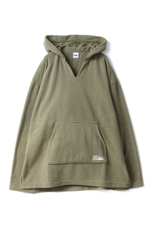 FLEECE MEXICAN HOODIE/OLIVE(F342563C)