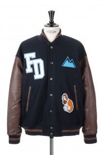 VARSITY JACKET by MIDAS MIYAKE/NAVY(F342568C)