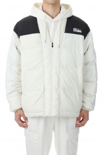 HANTEN DOWN JKT MICROFT®/WHITE(F342502C)