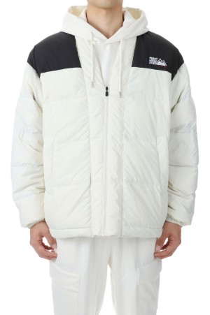 HANTEN DOWN JKT MICROFT®/WHITE(F342502C)