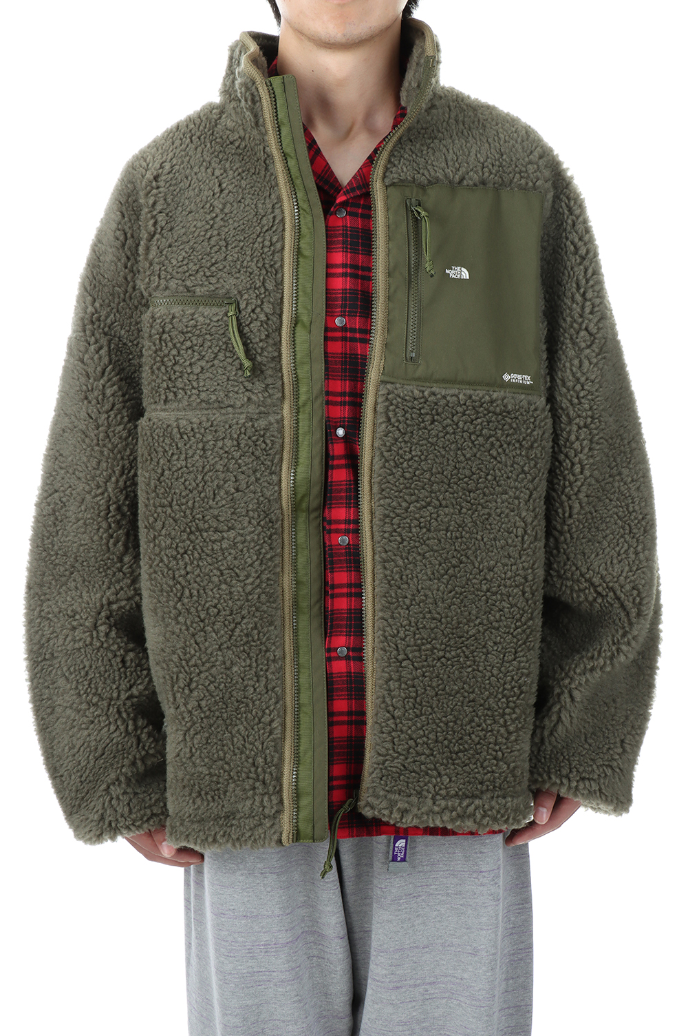 Wool Boa Fleece Field Jacket - Olive (NA2252N) | セレクトショップ｜DeepInsideinc.com  Store