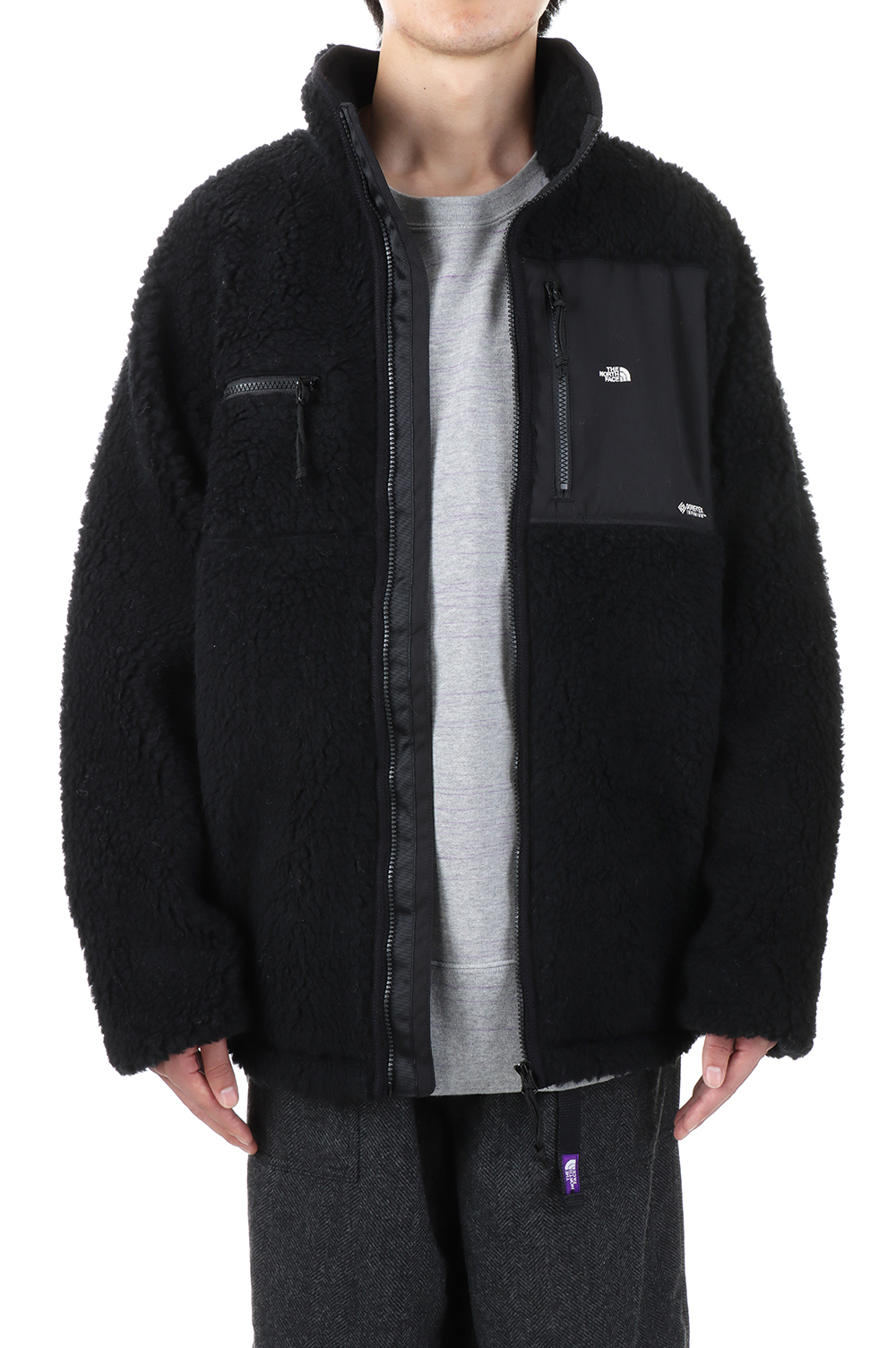 Wool Boa Fleece Field Jacket - Black (NA2252N) | セレクトショップ｜DeepInsideinc.com  Store