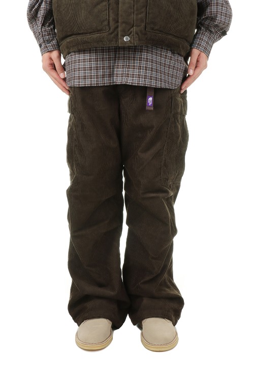 Corduroy Cargo Pants - Brown (NT5260N) | セレクトショップ｜DeepInsideinc.com Store