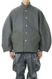 ORIGINAL MELTON 3D WAMONO JACKET(AW-22-SC01)-GRAY-
