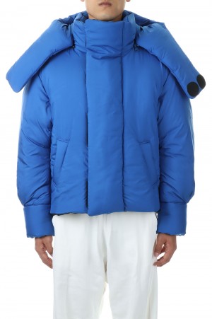SPACE SHIP PILOT 3D PUFF JACKET(AW-22-VDCJ-S)-BLUE-