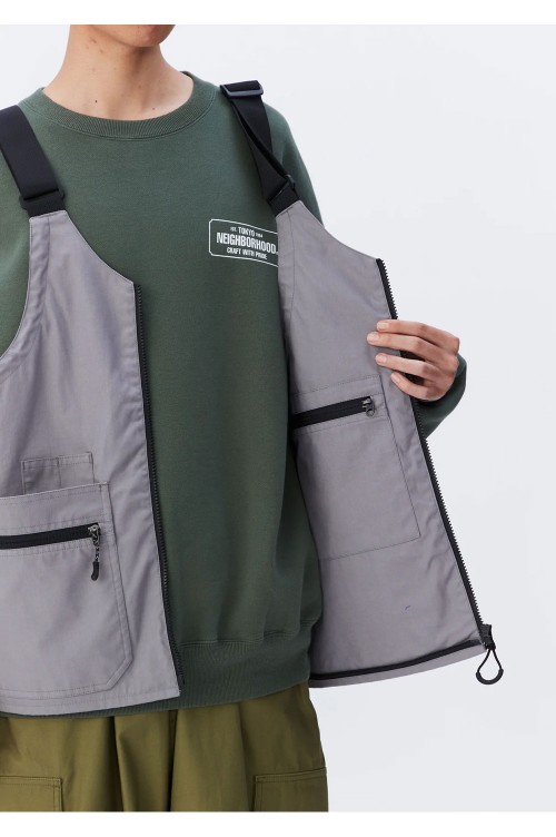 売れ筋新商品 ネイバーフッド グリップスワニー GEAR BAG VEST ギア