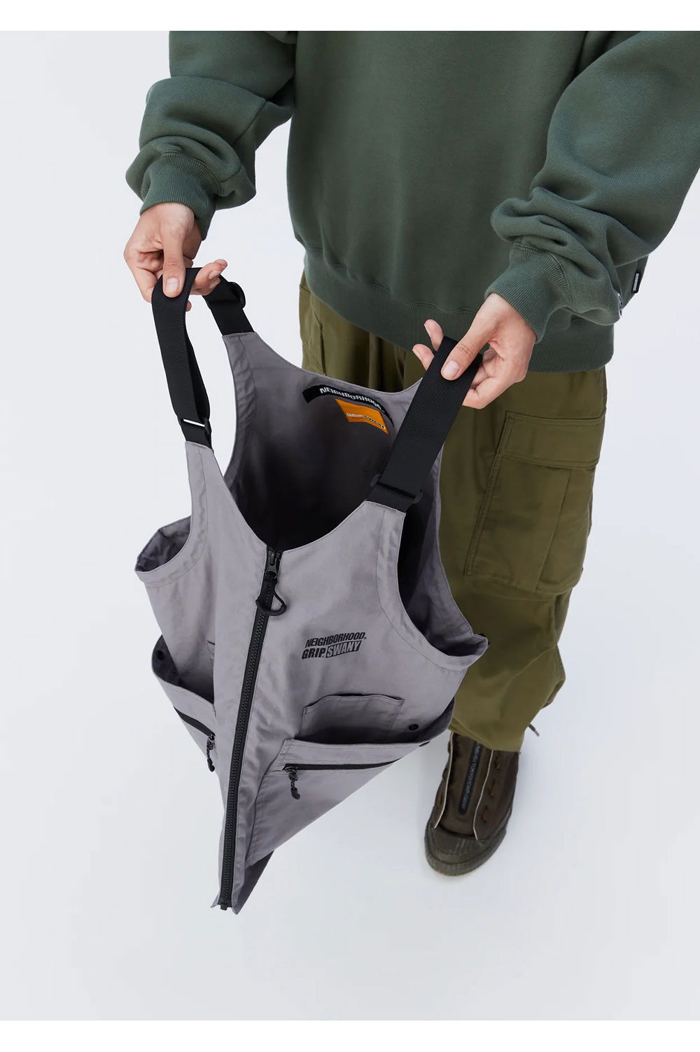 GRIP SWANY . GEAR BAG VEST . CE (222GYGYN-JKM02) | セレクト