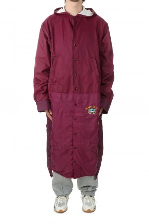 circa make cutback wide hooded coat (cm22ss-07)