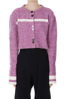 Knit Cardigan -PURPLE (105B)