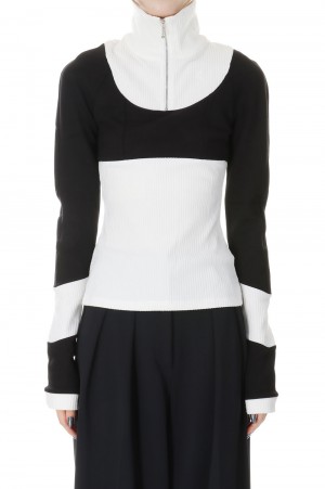 Half Zip-Up Top (208B)