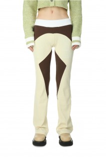 Mosaic Lounge Pants -PALE YELLOW BROWN (306A)