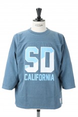 SD Heavyweight Football Logo T - BLUE