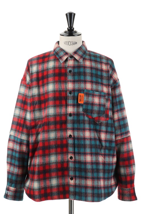 CINOH CHECK CPO JACKET | comonuevo.com.co