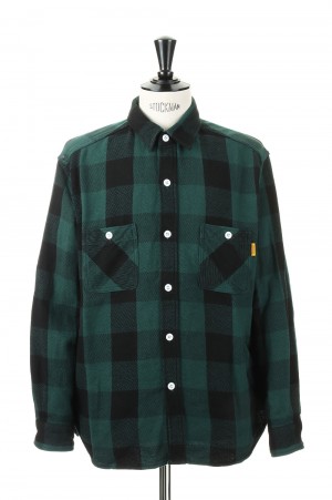 SD Flannel Check Shirt - GREEN | セレクトショップ｜DeepInsideinc