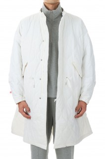 FUTON COAT BISHOP ver2 / WHITE(22AW-MS10-020)