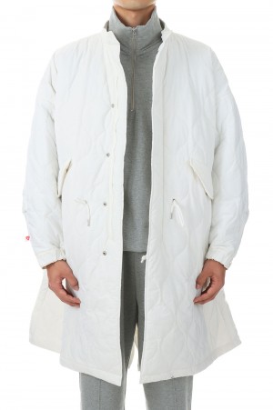 FUTON COAT BISHOP ver2 / WHITE(22AW-MS10-020)