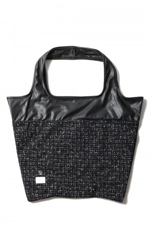 ETR GROCERY BAG by RAMIDUS TOKYO / BLACK x BLACK(22AW-MS9-014)