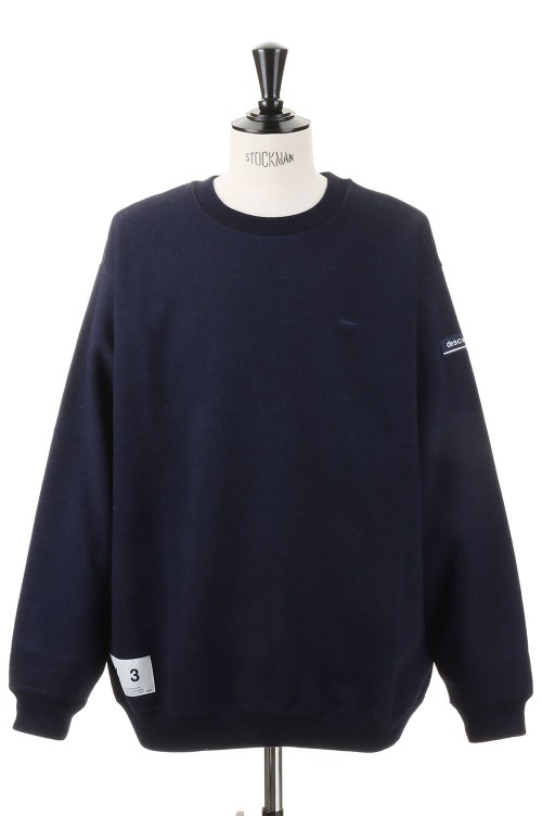 HORIZON INDIGO CREW NECK - INDIGO (222ATDS-CSM21) | セレクト