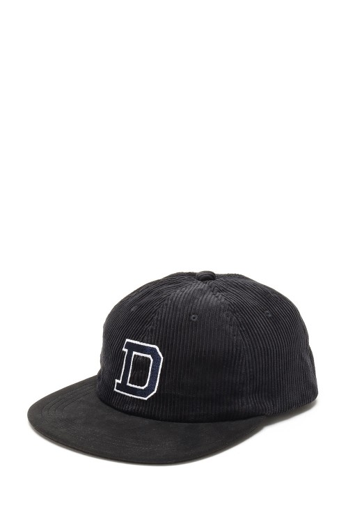 LETTERED 6PANEL - BLACK (222EMDS-HT03) | セレクトショップ