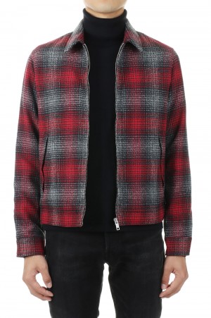 Grandrelle V.Check Flannel Zipup BZ / RPT (2210-8001)