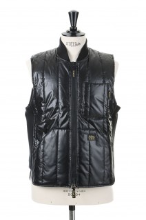 Abc. 123. Puffer Vest / Anthracite Black（ABC123PV100）