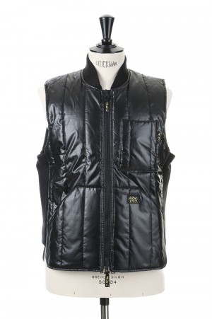 Abc. 123. Puffer Vest / Anthracite Black（ABC123PV100）